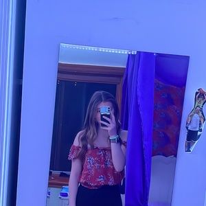 American eagle strapless top